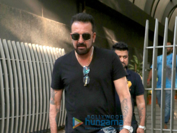 Sanjay Dutt snapped at Avinash Gowariker's office in Khar