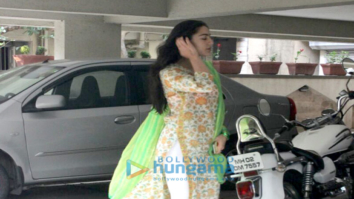 Sara Ali Khan snapped at Abhishek Kapoor’s office