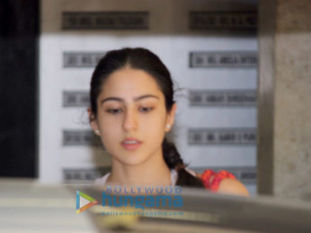 Sara Ali Khan snapped heading for her gym