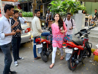 Sara Ali Khan snapped in Mumbai