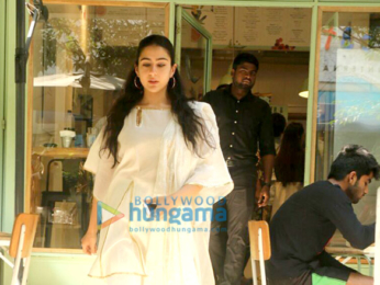 Sara Ali Khan snapped in Mumbai