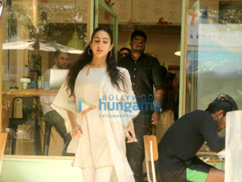 Sara Ali Khan snapped in Mumbai