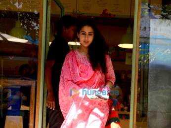 Sara Ali Khan snapped in Mumbai