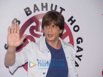 Shah Rukh Khan and Farhan Akhtar at Lalkar concert