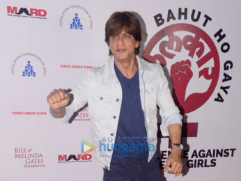 Shah Rukh Khan and Farhan Akhtar at Lalkar concert