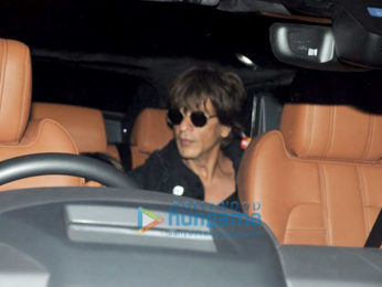 Shah Rukh Khan & AbRam snapped arriving from London