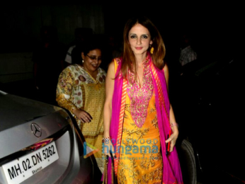 Shahid Kapoor, Mira Rajput and Sussanne Khan snapped at Gautam Gupta's wedding reception