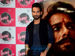 Shahid Kapoor promotes ‘Padmavati’ on Fever 104 FM