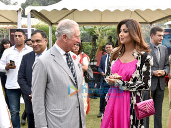 Shilpa Shetty meets Prince Charles in Delhi