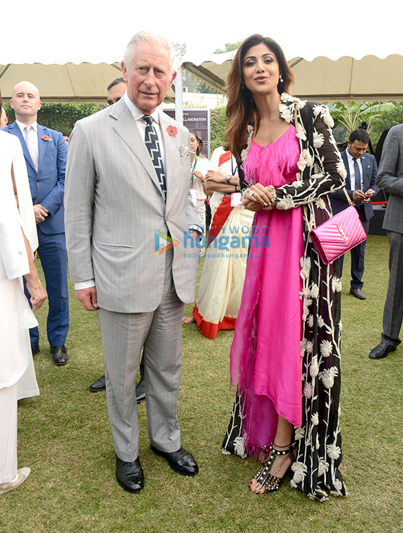Shilpa Shetty meets Prince Charles in Delhi