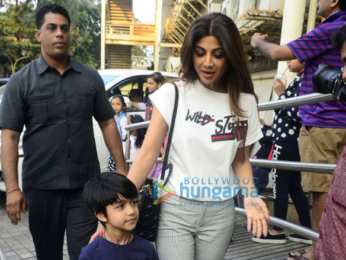 Shilpa Shetty spotted with son at PVR Juhu