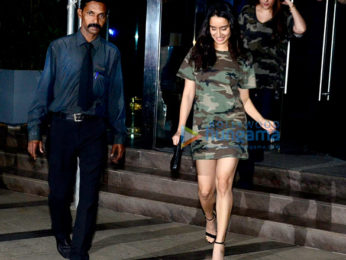 Shraddha Kapoor and Aditya Roy Kapur snapped at BKC