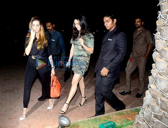 shraddha kapoor and aditya roy kapur snapped at bkc 5