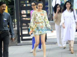 Shraddha Kapoor and Tejaswini Kolhapure snapped in Mumbai