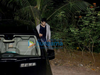Sidharth Malhotra snapped post dance rehearsals