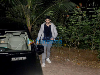Sidharth Malhotra snapped post dance rehearsals