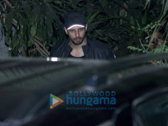 Sidharth Malhotra spotted at a dance class in Bandra
