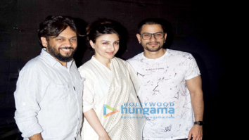 Soha Ali Khan and Kunal Khemu grace the screening of the film ‘An Insignificant Man’