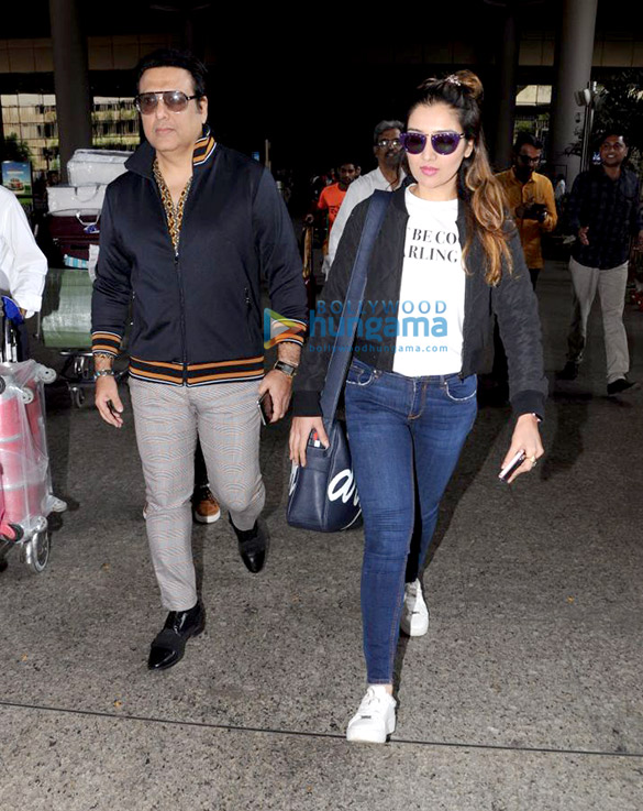sonam kapoor anand ahuja and govinda snapped at the airport 3