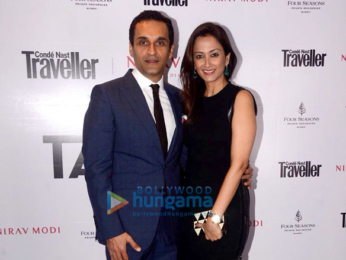 Sonam Kapoor and Mira Rajput attend the Condé Nast Traveller India event