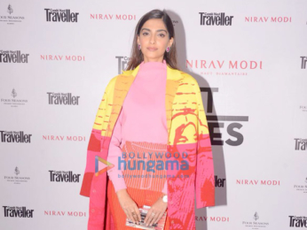 Sonam Kapoor and Mira Rajput attend the Condé Nast Traveller India event