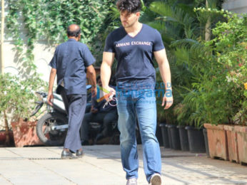 Sooraj Pancholi and Shahid Kapoor spotted at the gym