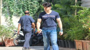 Sooraj Pancholi and Shahid Kapoor spotted at the gym