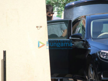 Sooraj Pancholi and Shahid Kapoor spotted at the gym