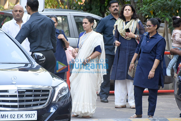 Spotted Aditya Chopra, Rani Mukerji and their daughter Adira