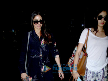 Sridevi and family snapped returning from Goa