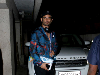 Sushant Singh Rajput snapped at Abhishek Kapoor's Office