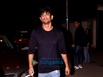 Sushant Singh Rajput snapped in Bandra