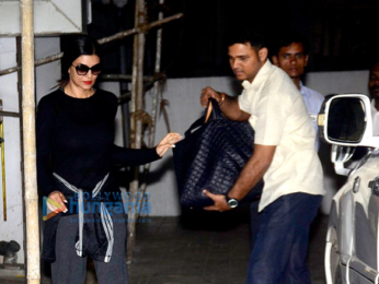 Sushmita Sen snapped at a clinic
