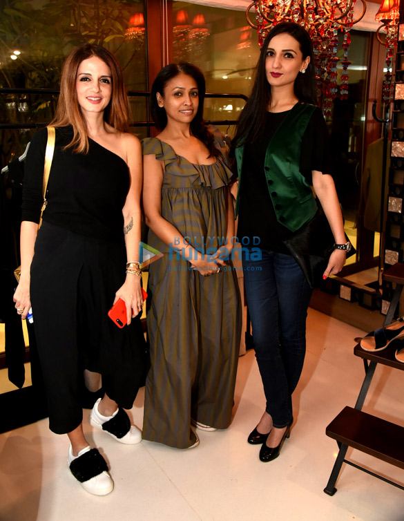 Sussanne Khan and Surily Goel and Kajal Fabiani snapped at a store