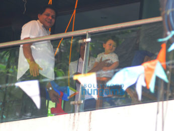 Taimur Ali Khan snapped at home