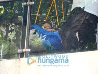 Taimur Ali Khan spotted swinging