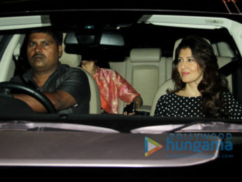 The Khan family celebrate Salim Khan's birthday at his home