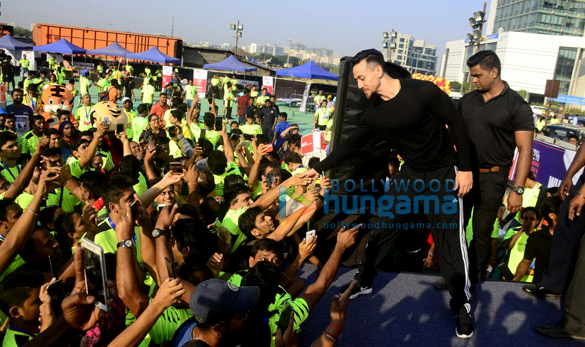 Tiger Shroff attends the ‘Sai Celebration 1 Mile Petathon’