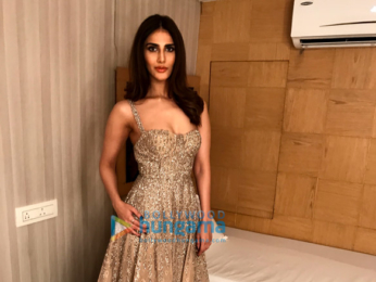 Vaani Kapoor snapped in a Shane Falguni creation styled by Mohit Rai