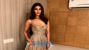 Vaani Kapoor snapped in a Shane Falguni creation styled by Mohit Rai