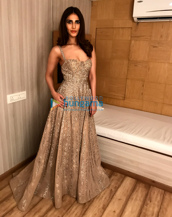 Vaani Kapoor snapped in a Shane Falguni creation styled by Mohit Rai