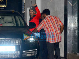 Varun Dhawan & Jacqueline Fernandez snapped post gym session