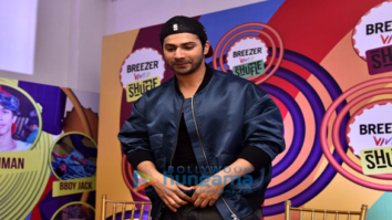 Varun Dhawan graces the Breezer bash