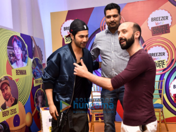 Varun Dhawan at Breezer bash