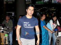 Varun Dhawan, Ed Sheeran and others snapped at the airport