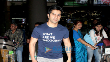 Varun Dhawan, Ed Sheeran and others snapped at the airport
