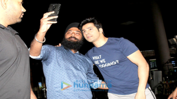 Varun Dhawan snapped at the airport