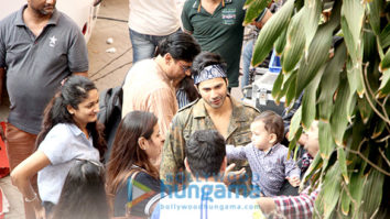 Varun Dhawan spotted at Mehboob studio in Bandra
