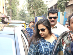 Vidya Balan and Siddharth Roy Kapur spotted at Indigo