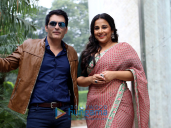 Vidya Balan and Manav Kaul promote 'Tumhari Sulu' in New Delhi